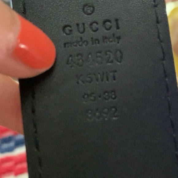 Gucci authentic belt size 95 - Picture 3 of 3